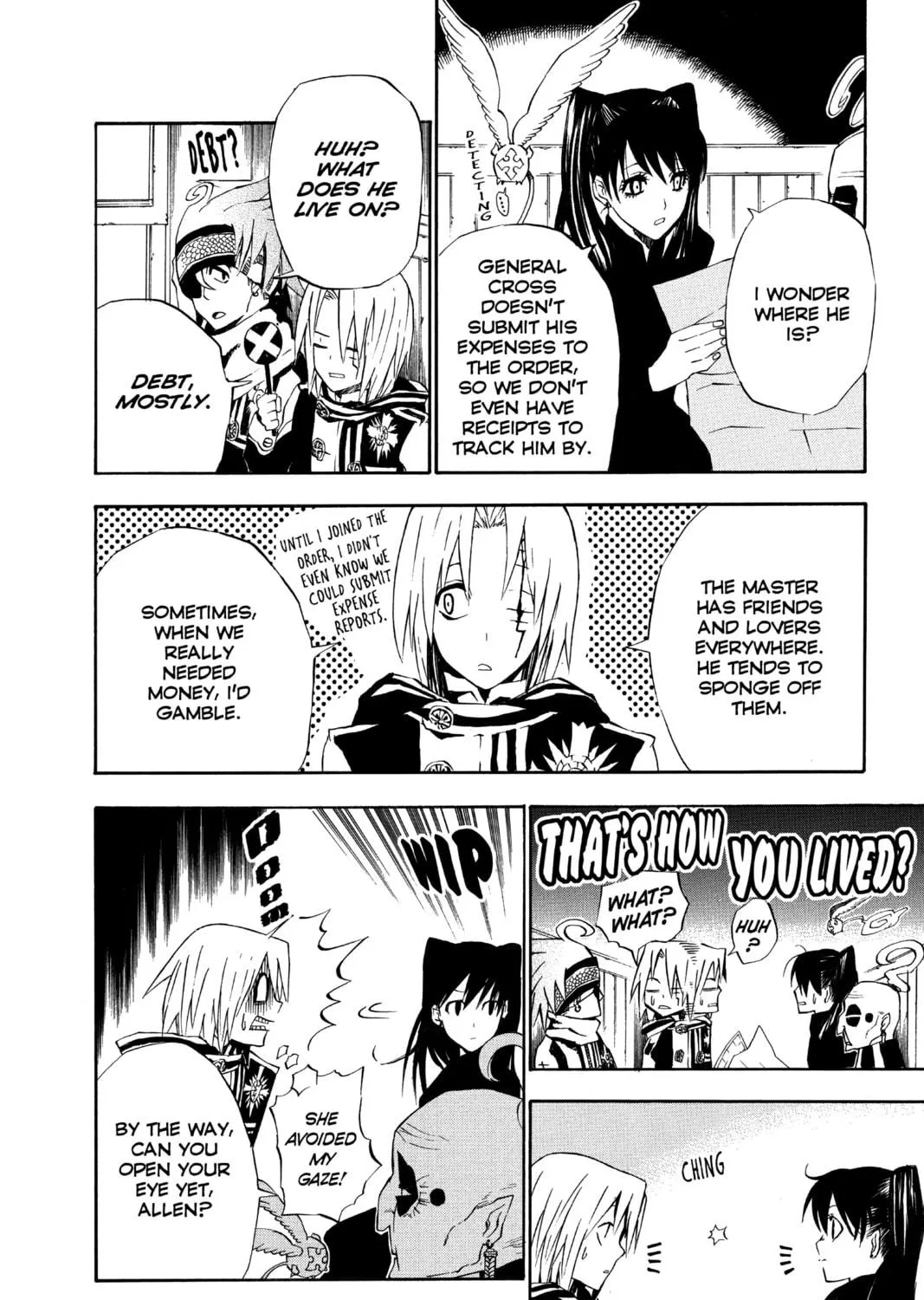Read D.Gray-man chapter 30 image 18 on Lezhin