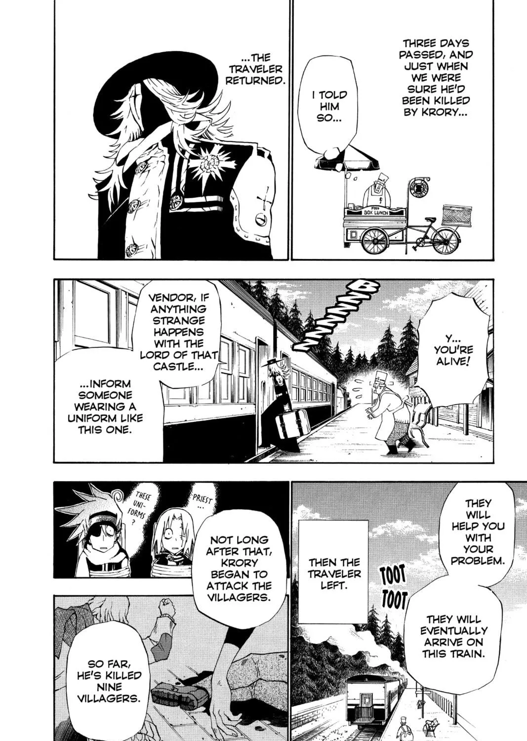 Read D.Gray-man chapter 31 image 18 on Lezhin