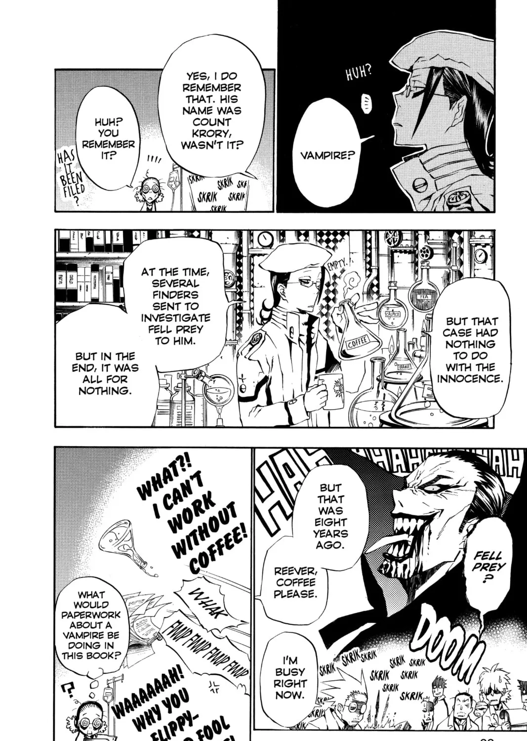 Read D.Gray-man chapter 32 image 2 on Lezhin
