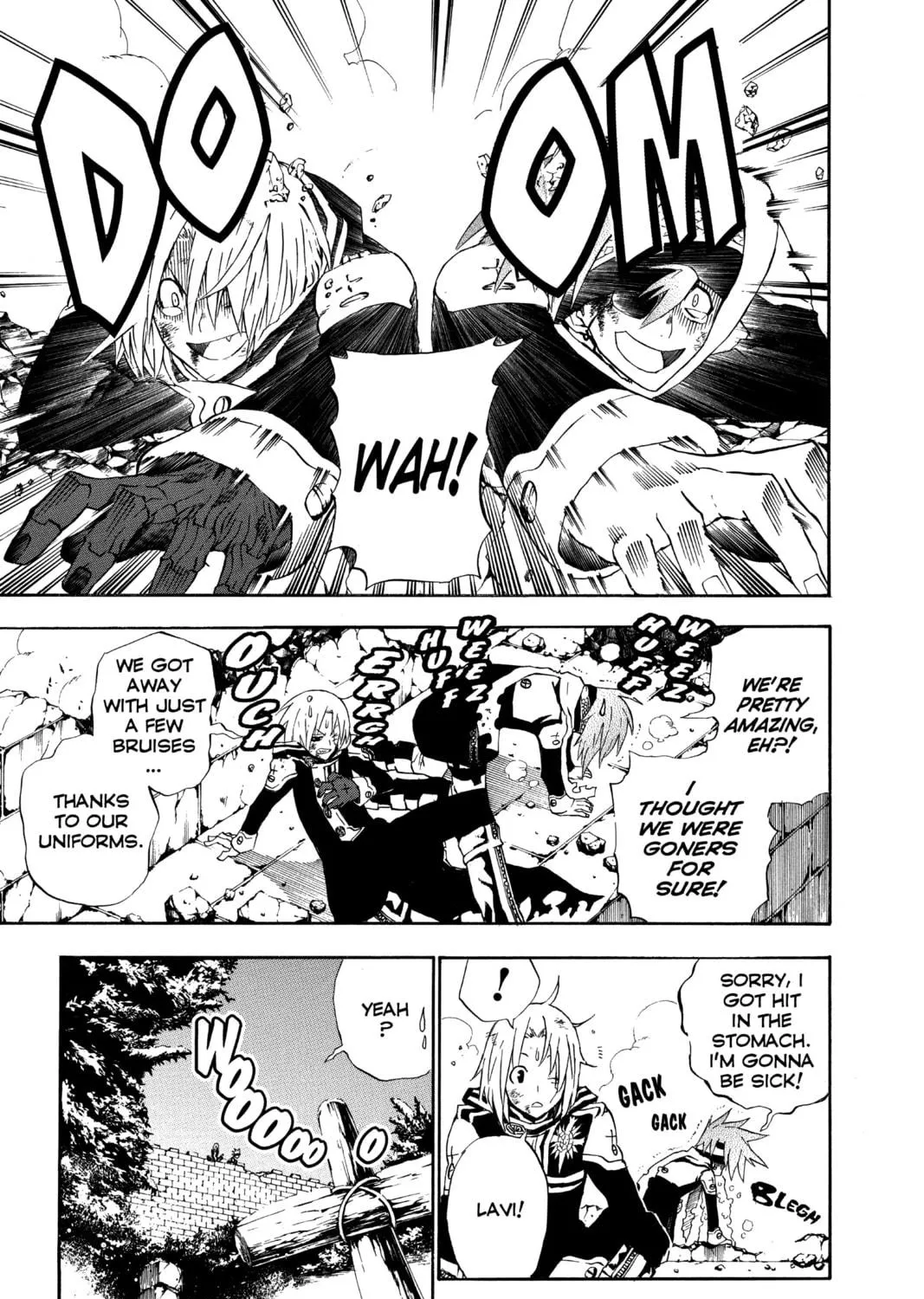 Read D.Gray-man chapter 34 image 8 on Lezhin