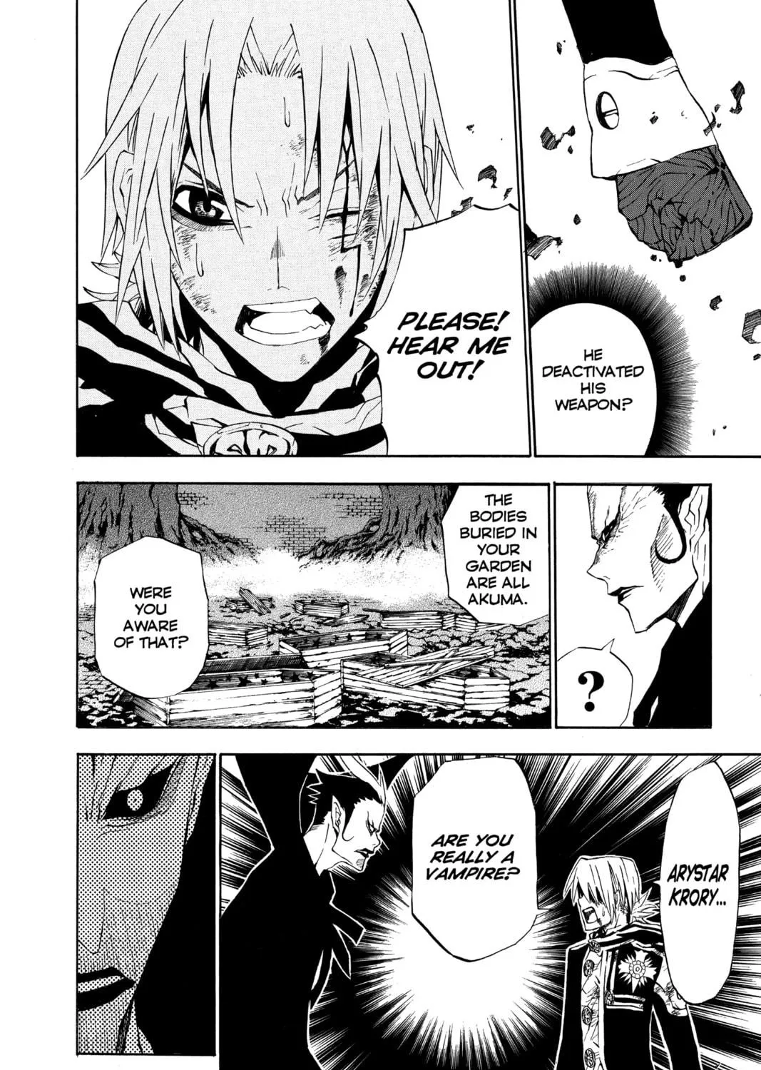 Read D.Gray-man chapter 35 image 8 on Lezhin