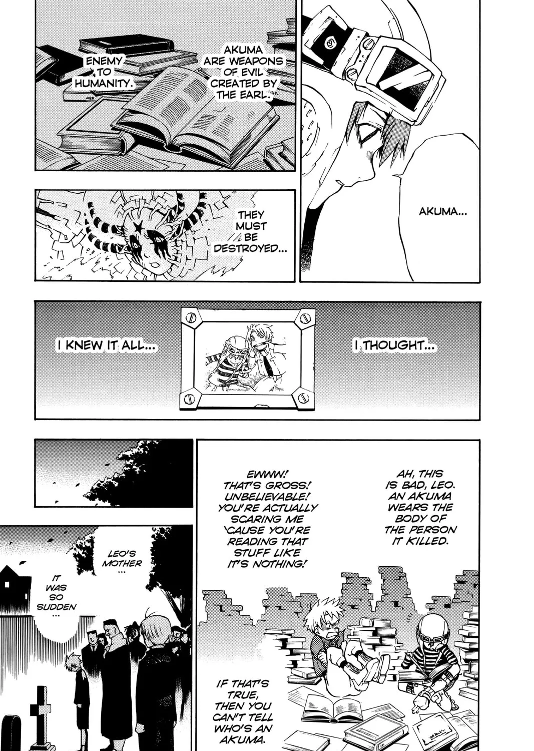 Read D.Gray-man chapter 4 image 12 on Lezhin