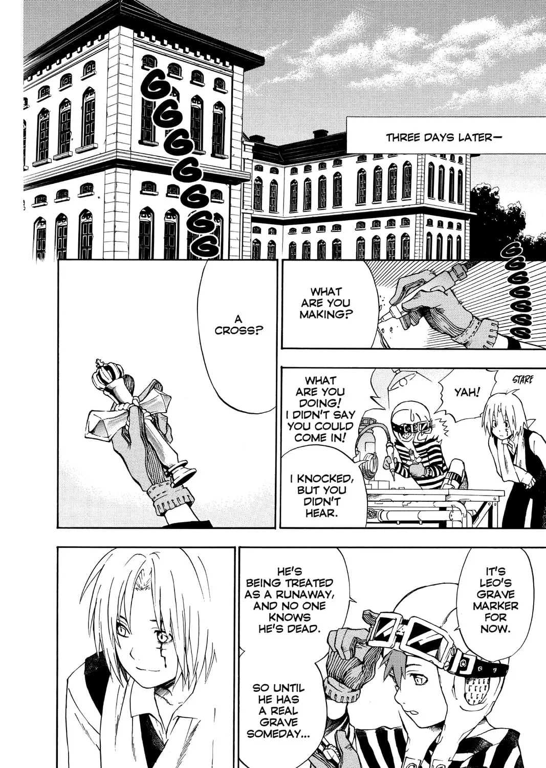 Read D.Gray-man chapter 4 image 32 on Lezhin