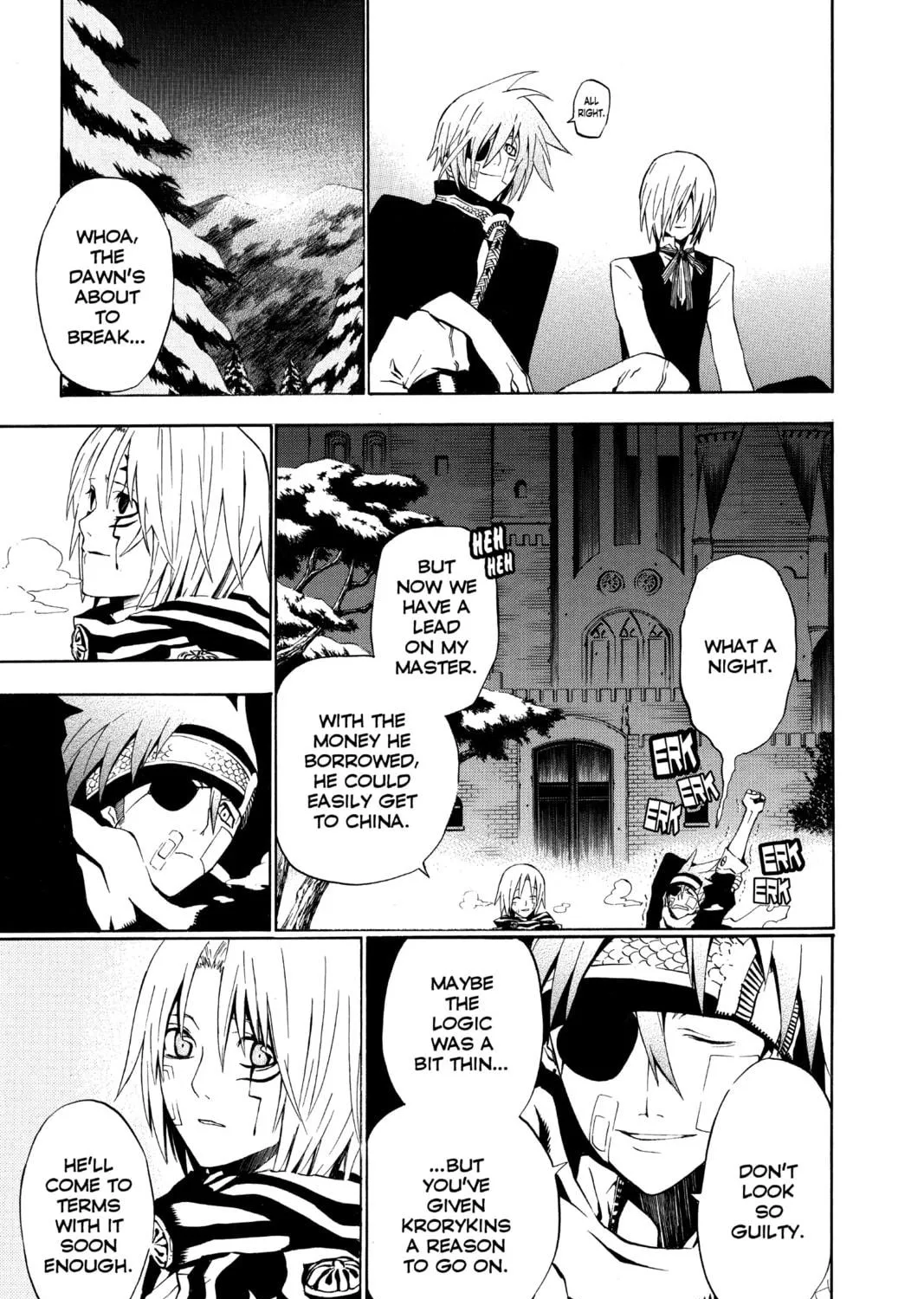 Read D.Gray-man chapter 40 image 28 on Lezhin
