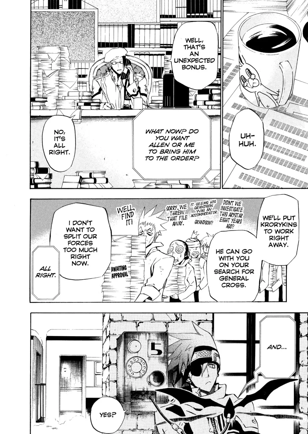 Read D.Gray-man chapter 41 image 2 on Lezhin