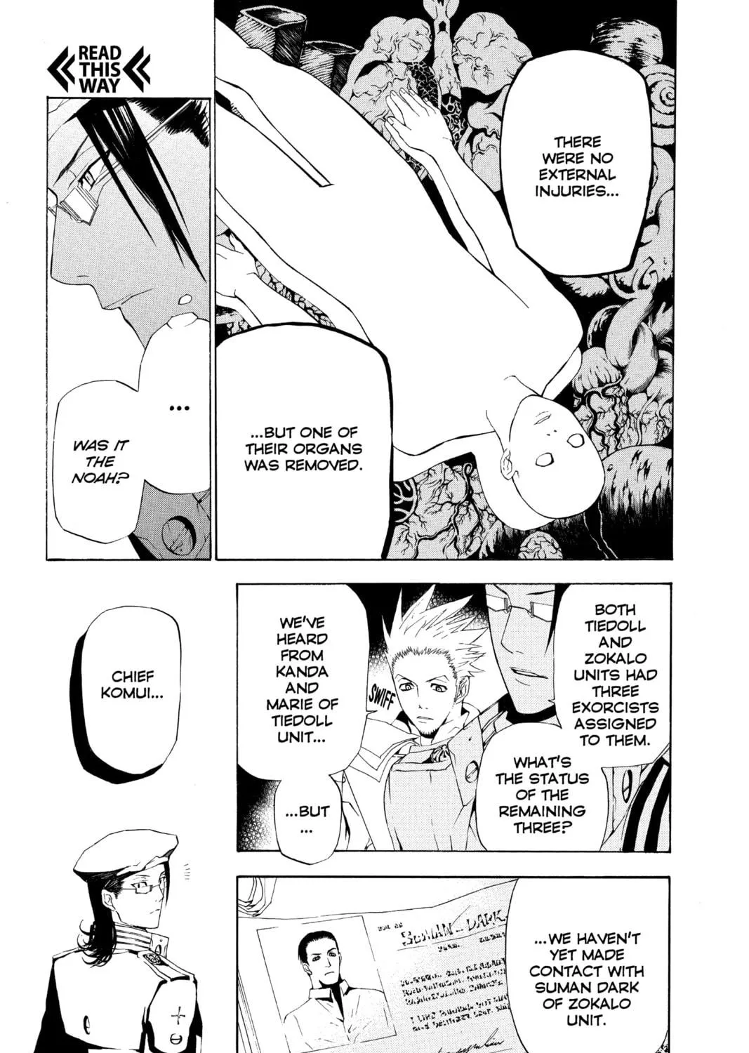 Read D.Gray-man chapter 44 image 22 on Lezhin