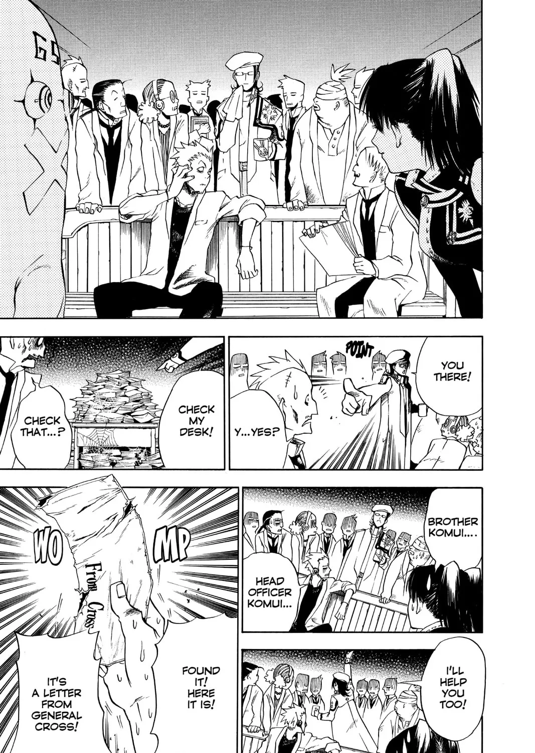 Read D.Gray-man chapter 5 image 32 on Lezhin