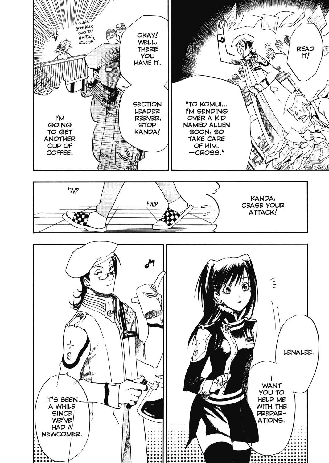 Read D.Gray-man chapter 5 image 34 on Lezhin
