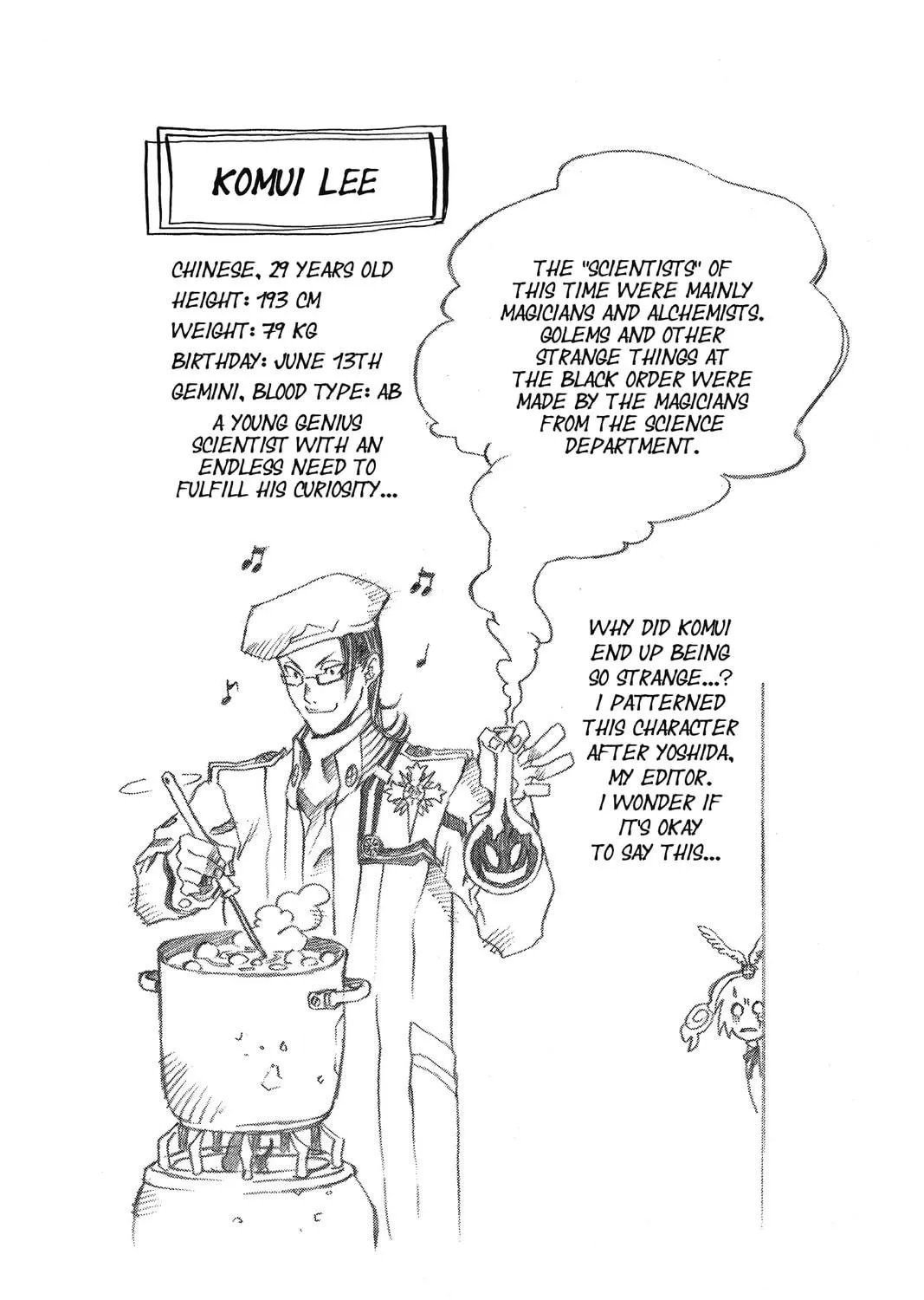 Read D.Gray-man chapter 5 image 38 on Lezhin