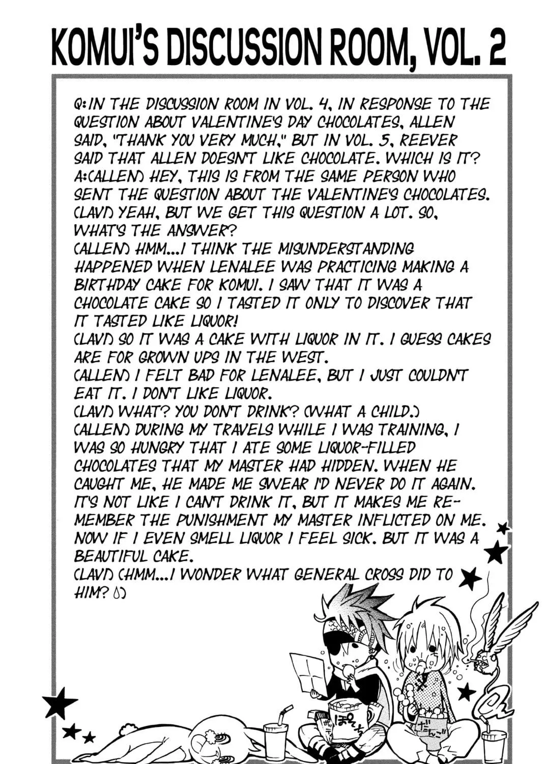 Read D.Gray-man chapter 58 image 28 on Lezhin