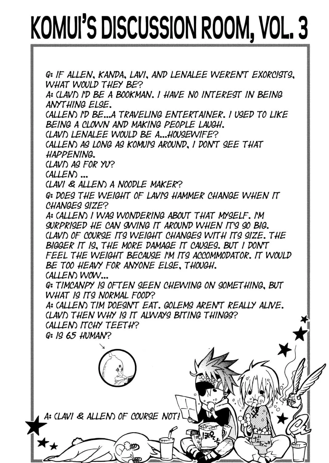 Read D.Gray-man chapter 59 image 34 on Lezhin