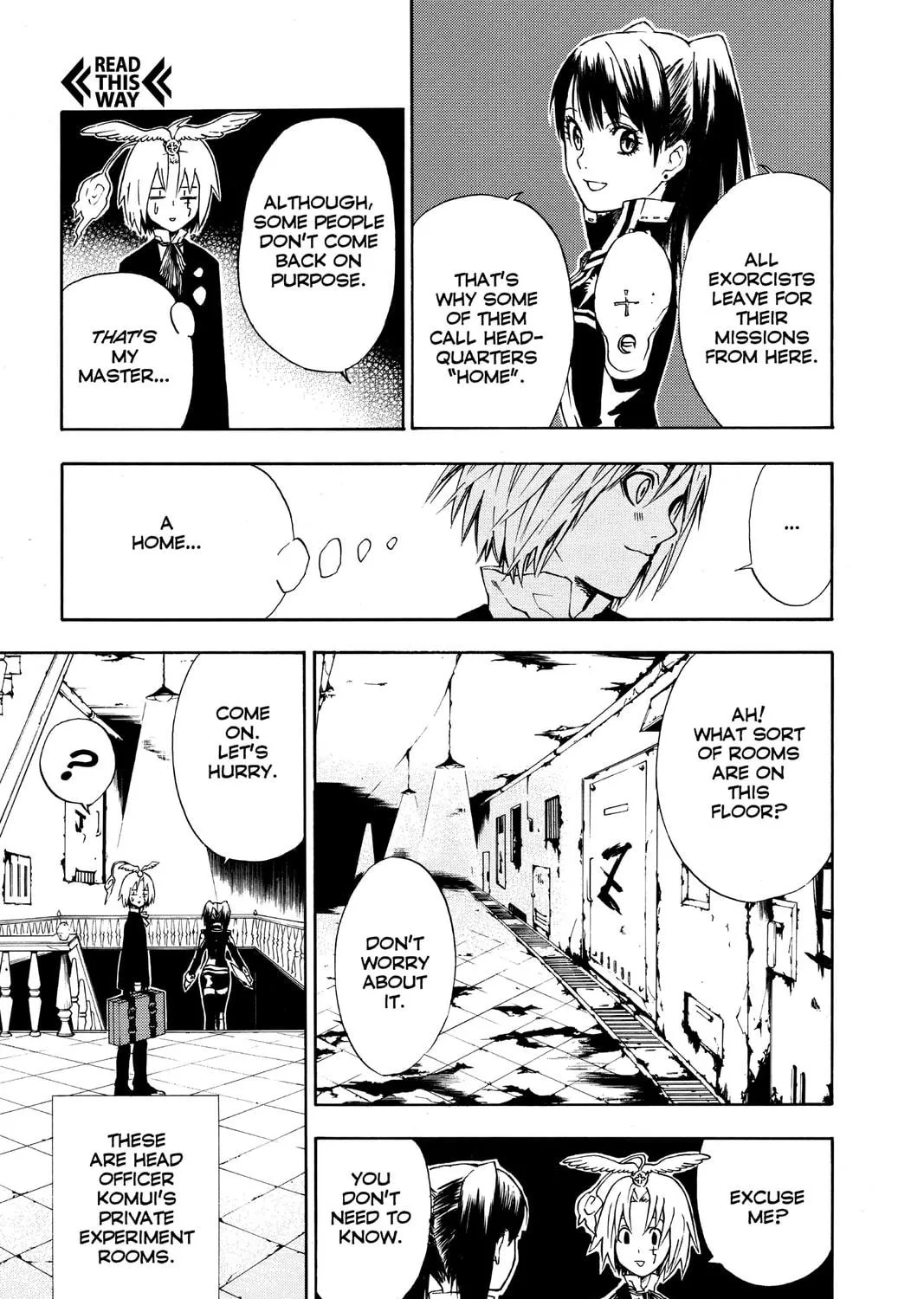 Read D.Gray-man chapter 6 image 16 on Lezhin
