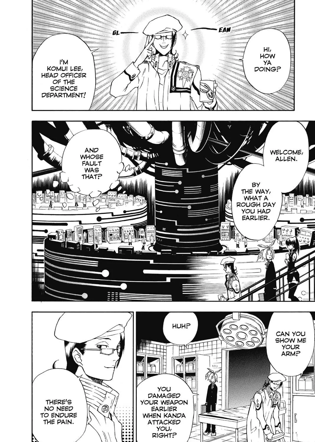 Read D.Gray-man chapter 6 image 18 on Lezhin