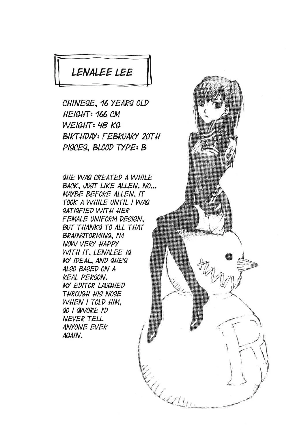 Read D.Gray-man chapter 6 image 38 on Lezhin