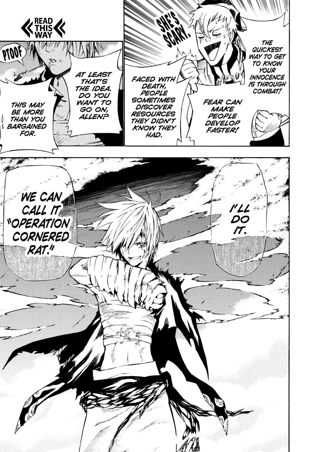 Read D.Gray-man chapter 62 image 32 on Lezhin