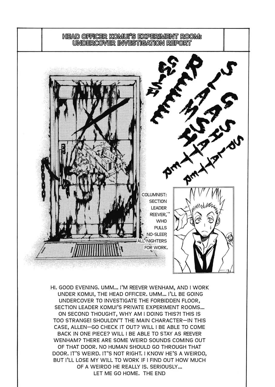 Read D.Gray-man chapter 7 image 40 on Lezhin