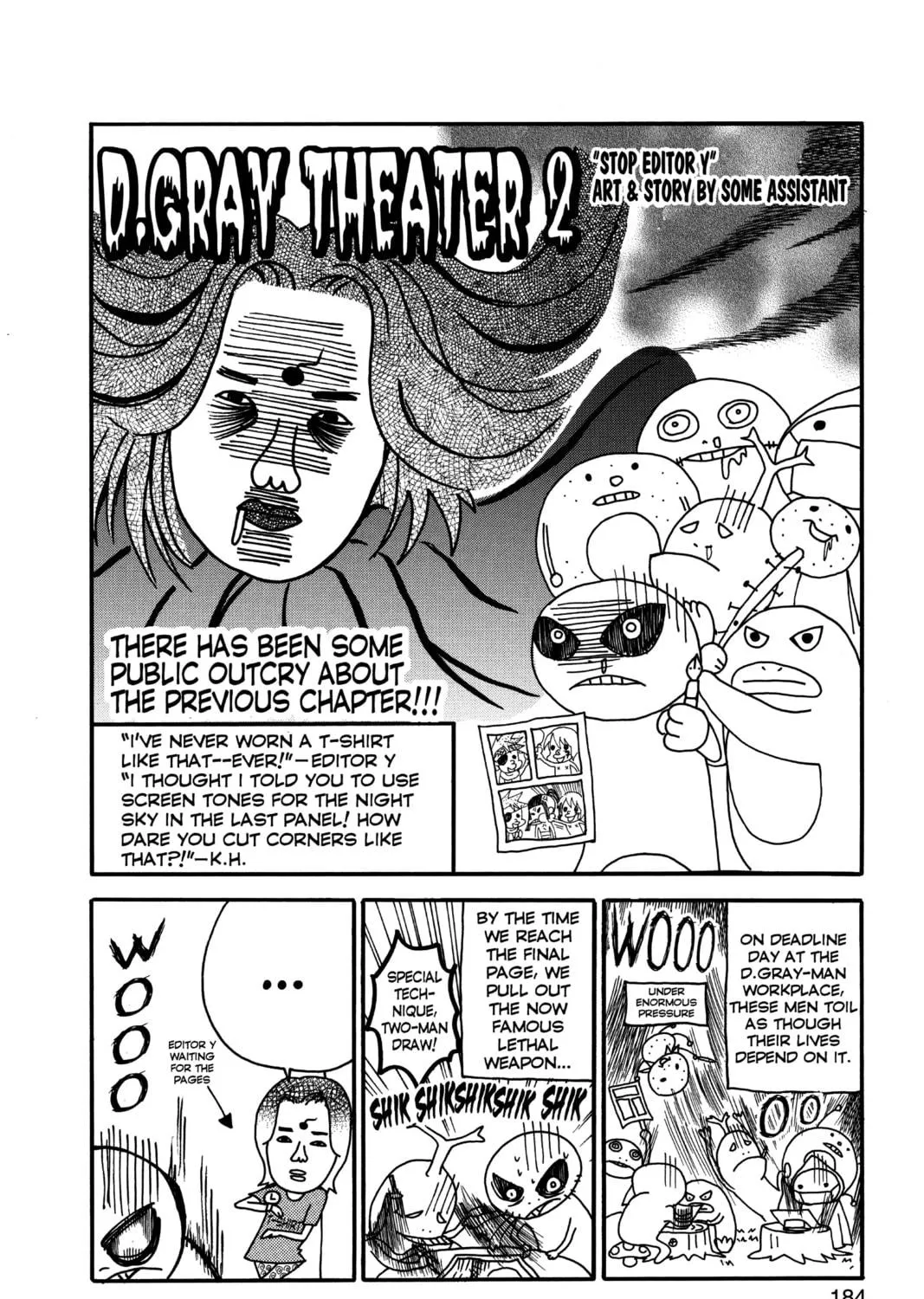 Read D.Gray-man chapter 76 image 34 on Lezhin