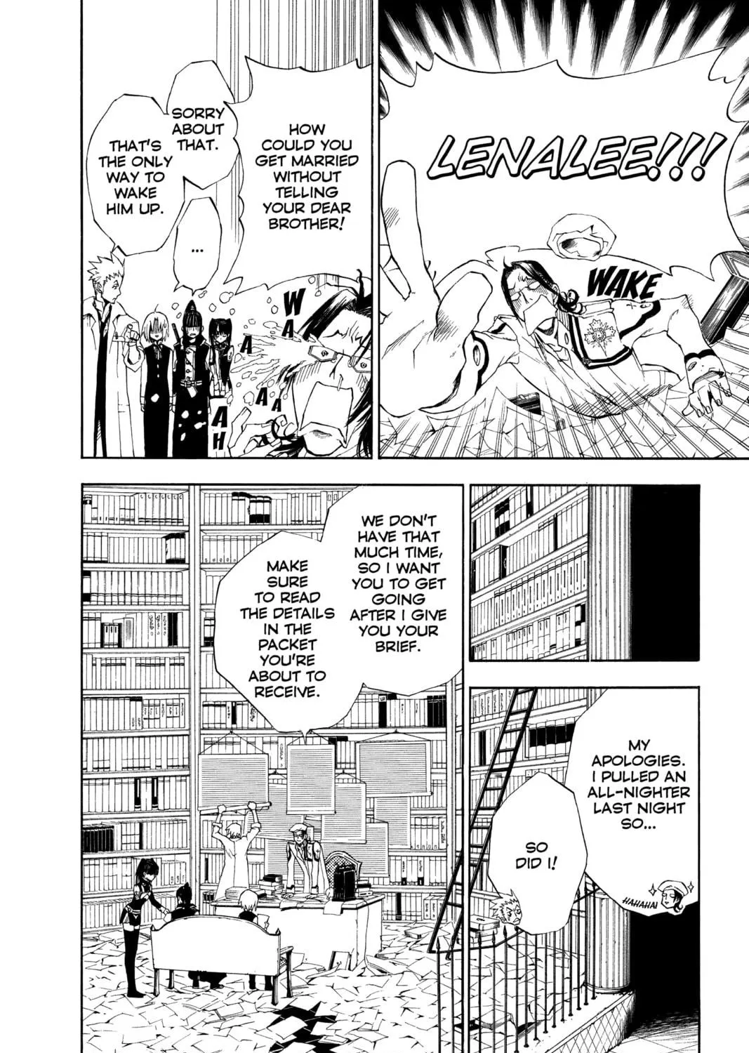 Read D.Gray-man chapter 8 image 18 on Lezhin