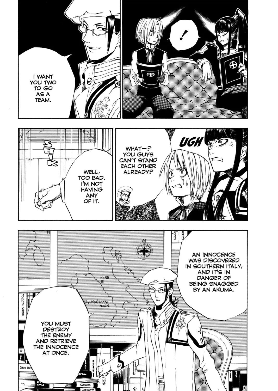Read D.Gray-man chapter 8 image 20 on Lezhin