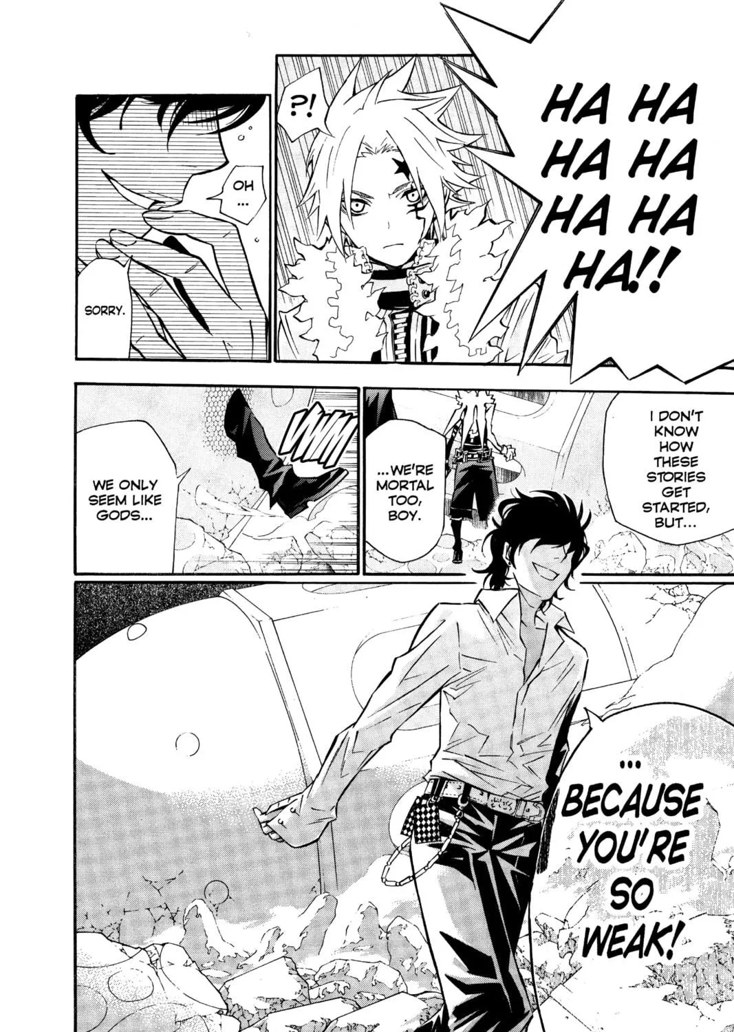Read D.Gray-man chapter 91 image 18 on Lezhin