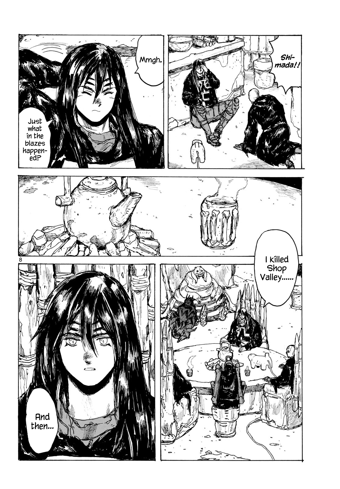 Read Dai Dark chapter 66 image 7 on Lezhin