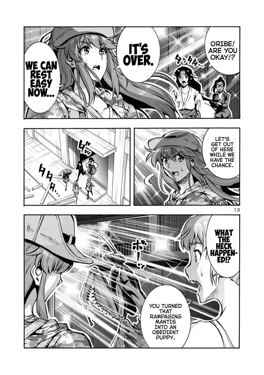 Read Dai Kyochuu Rettou chapter 16.1 image 12 on Lezhin