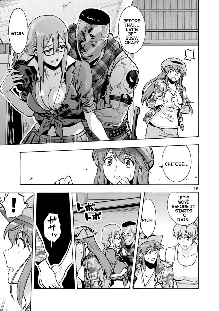 Read Dai Kyochuu Rettou chapter 17.1 image 14 on Lezhin