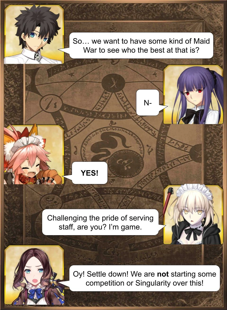 Read Daily Chaldea chapter 1923 image 0 on Lezhin