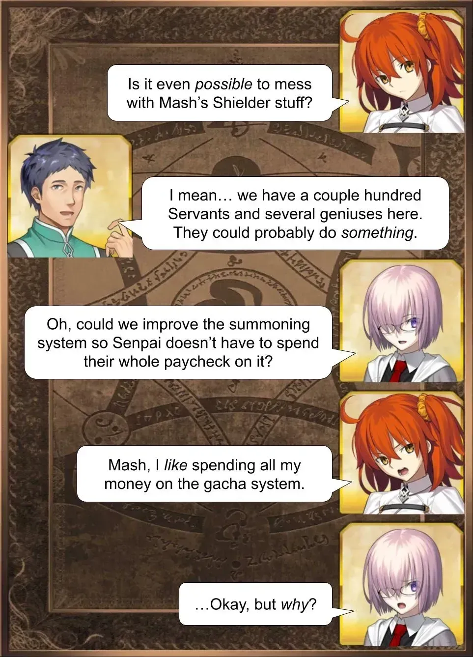 Read Daily Chaldea chapter 2.3 image 0 on Lezhin