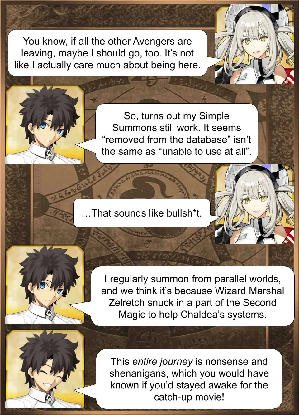 Read Daily Chaldea chapter 2518 image 0 on Lezhin