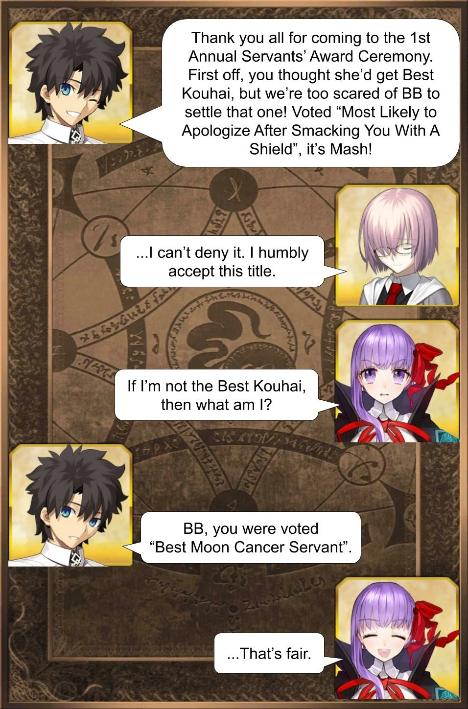 Read Daily Chaldea chapter 293 image 0 on Lezhin