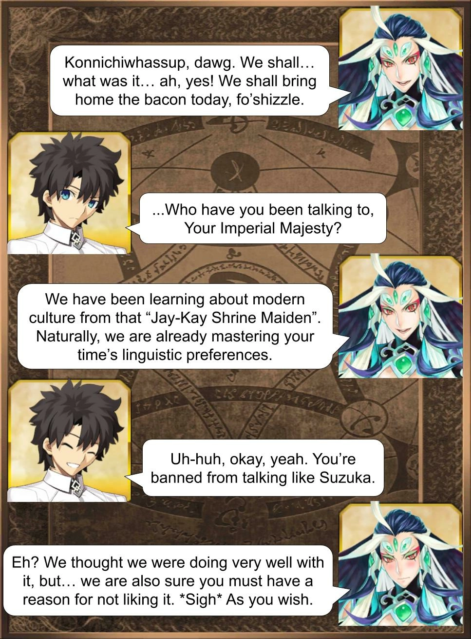 Read Daily Chaldea chapter 625 image 0 on Lezhin