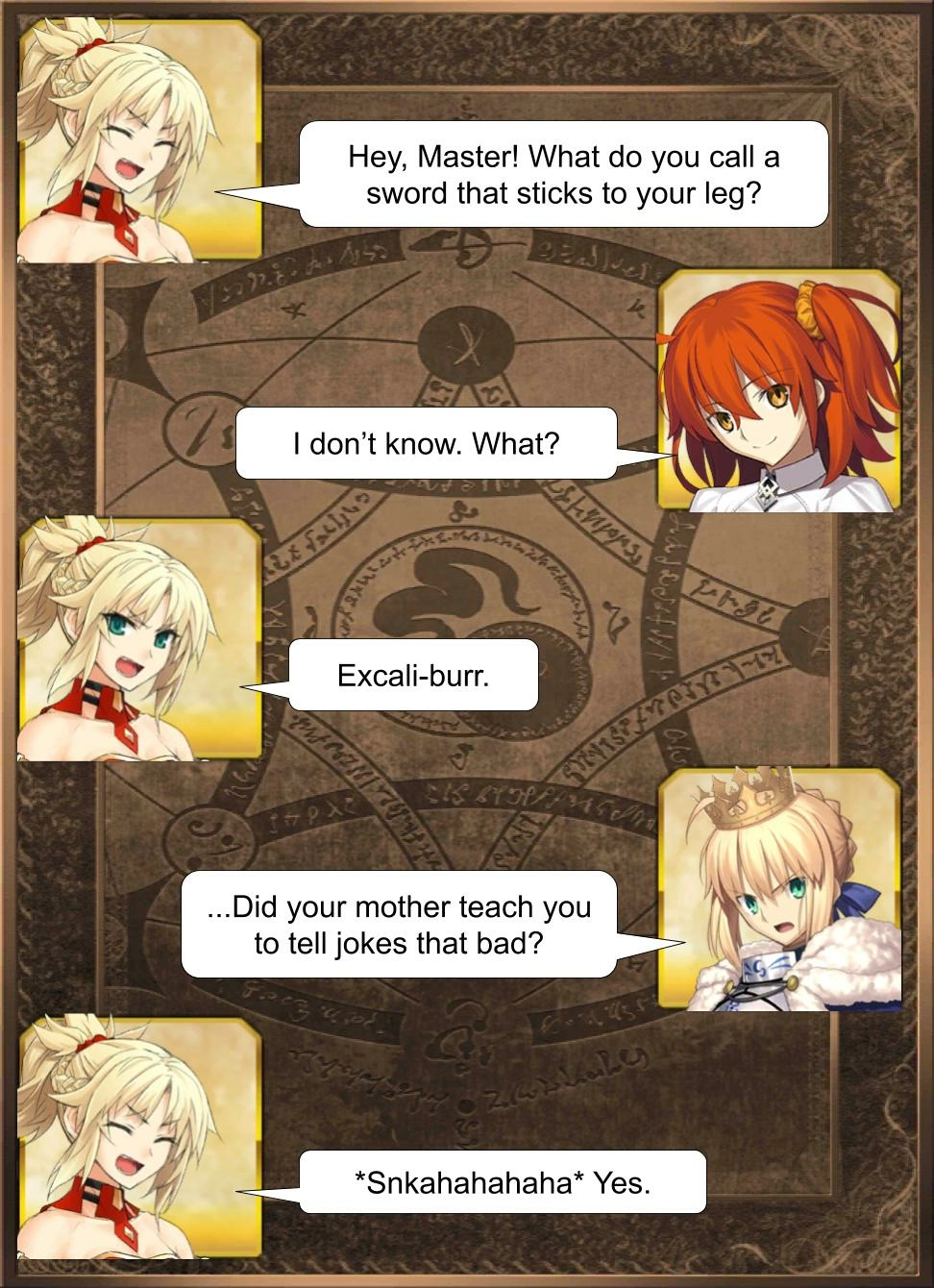 Read Daily Chaldea chapter 66 image 0 on Lezhin