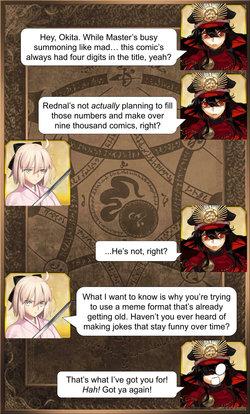 Read Daily Chaldea chapter 800 image 0 on Lezhin