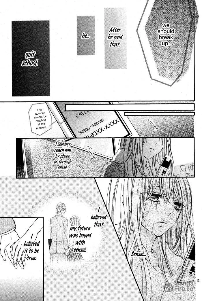 Read Daisuki Datta yo, Sensei... chapter 1 image 14 on Lezhin
