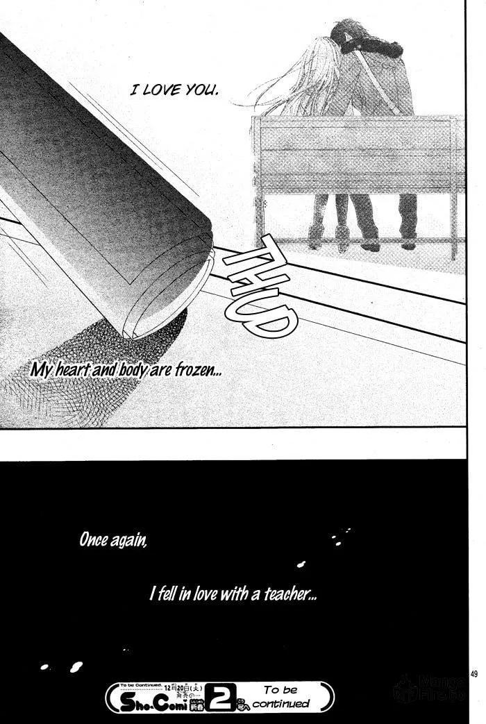 Read Daisuki Datta yo, Sensei... chapter 1 image 49 on Lezhin