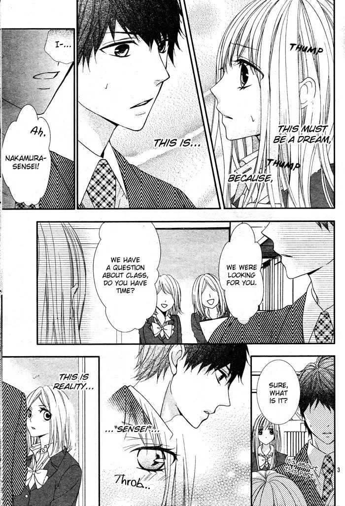 Read Daisuki Datta yo, Sensei... chapter 2 image 3 on Lezhin