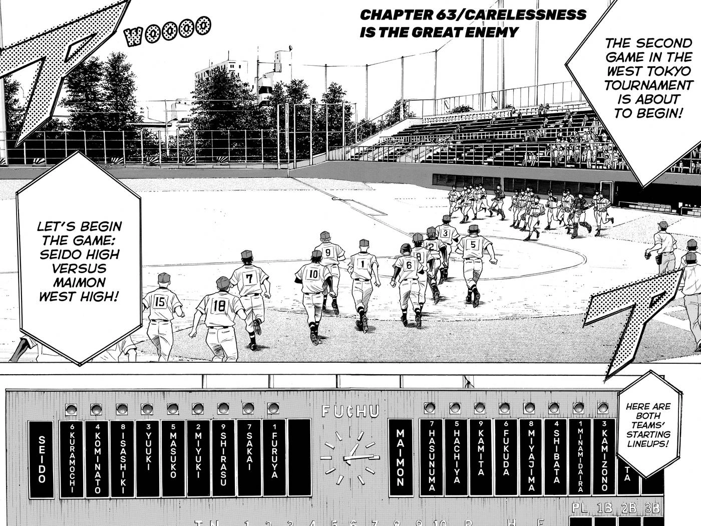 Read Daiya no C chapter 63 image 1 on Lezhin