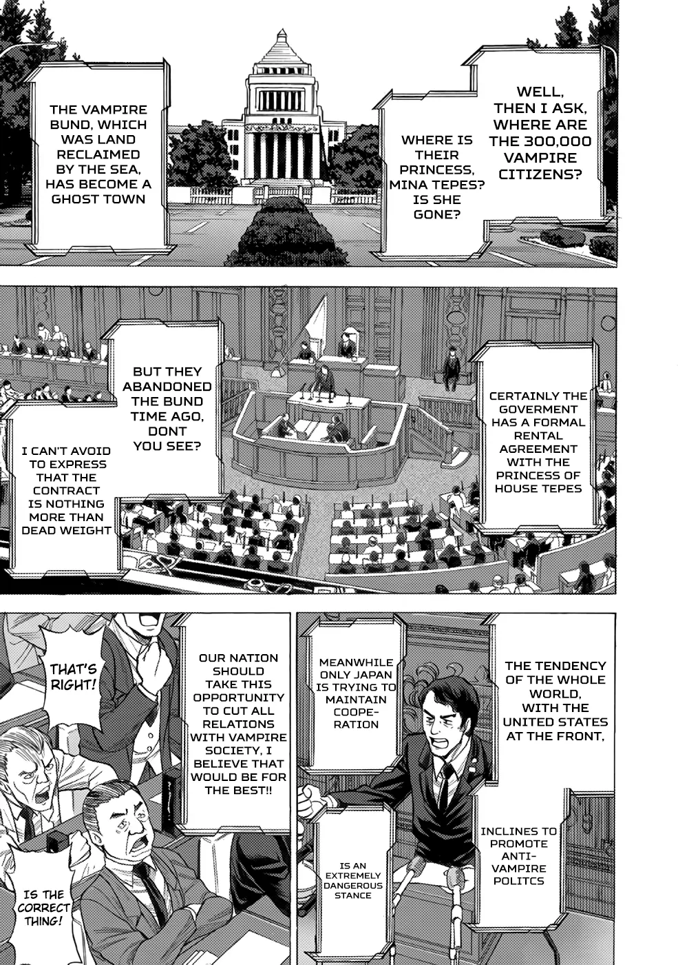 Read Dance in the Vampire Bund A.S.O. chapter 3 image 3 on Lezhin