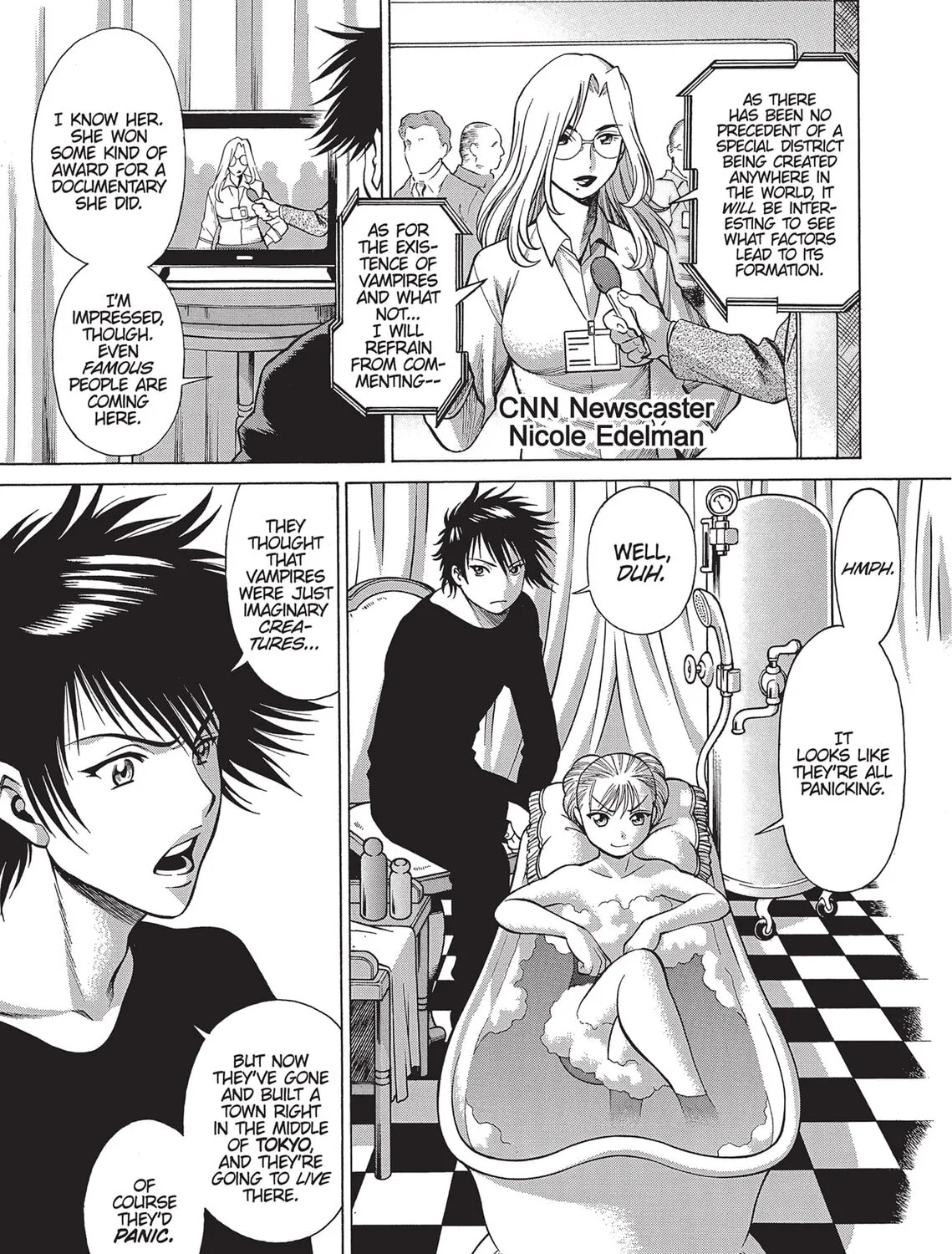 Read Dance in the Vampire Bund (SPECIAL EDITION) chapter 3 image 8 on Lezhin