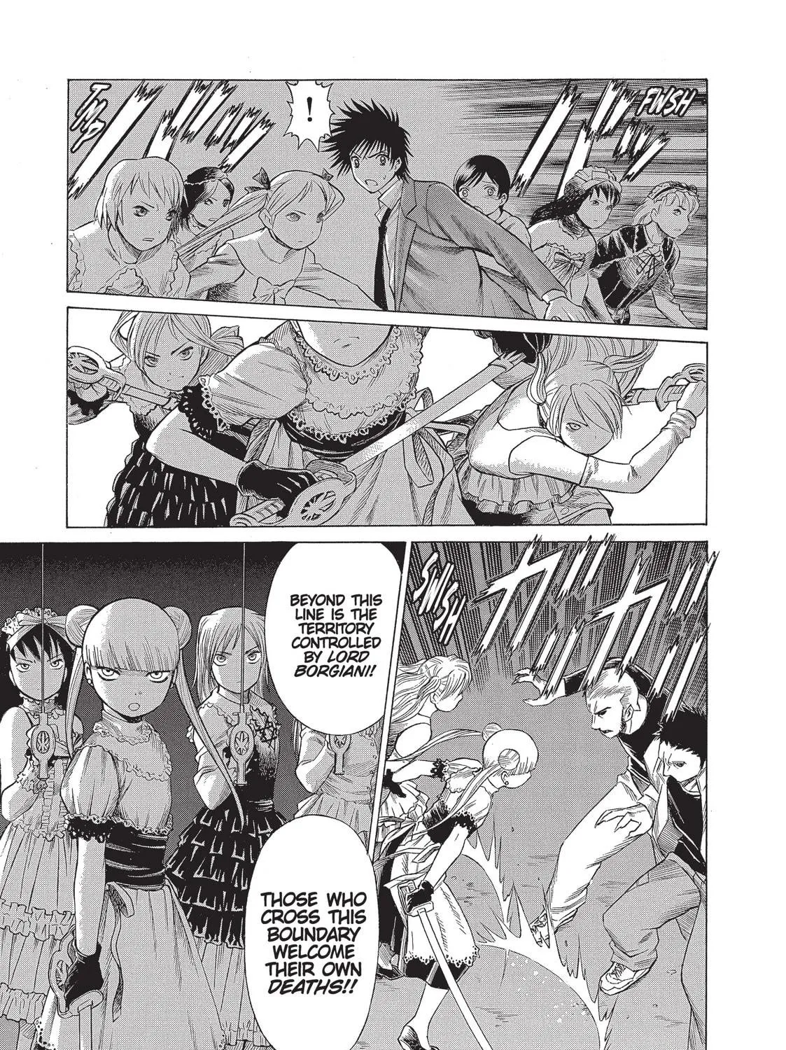 Read Dance in the Vampire Bund chapter 23 image 4 on Lezhin