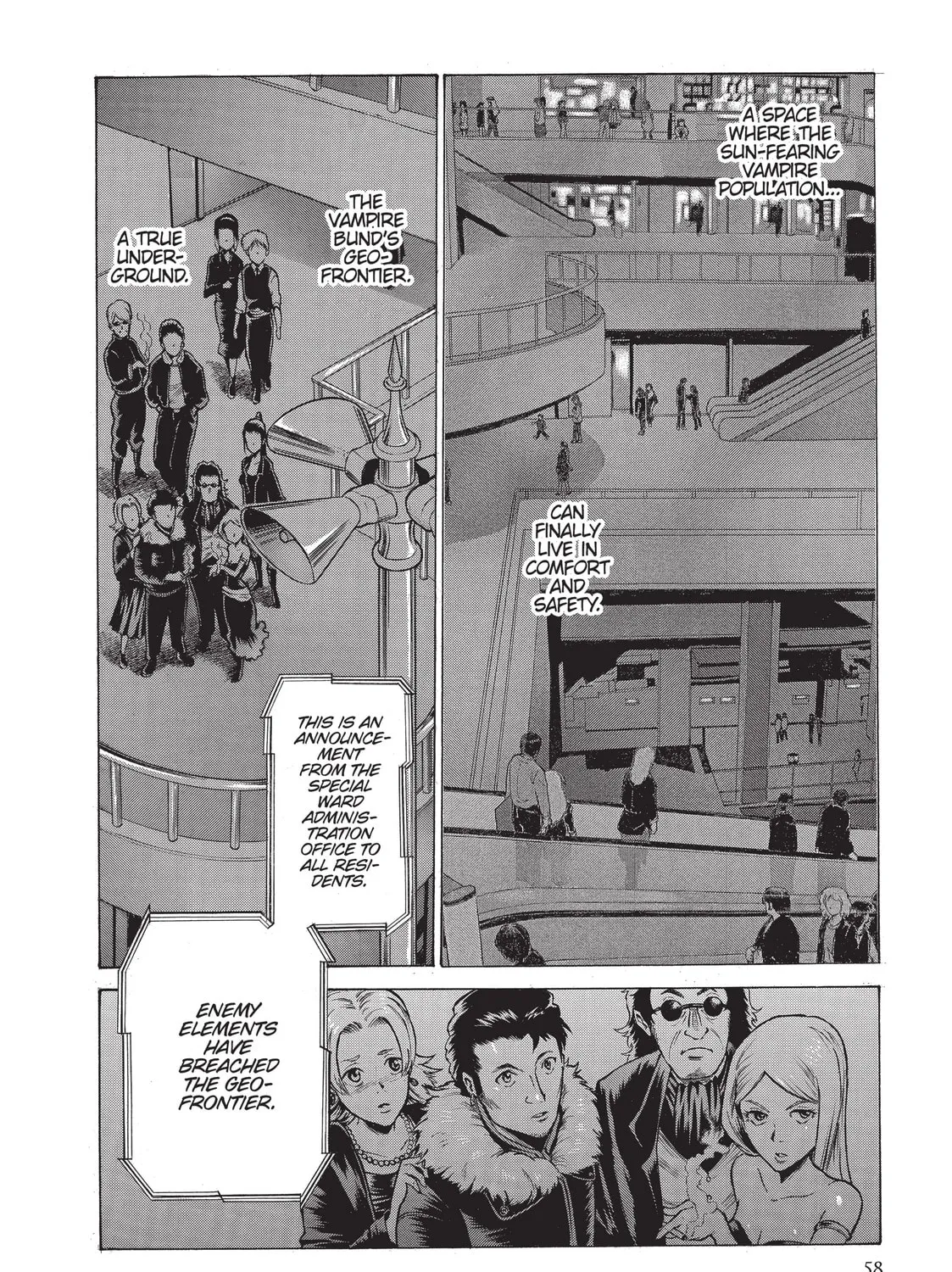 Read Dance in the Vampire Bund chapter 27 image 2 on Lezhin