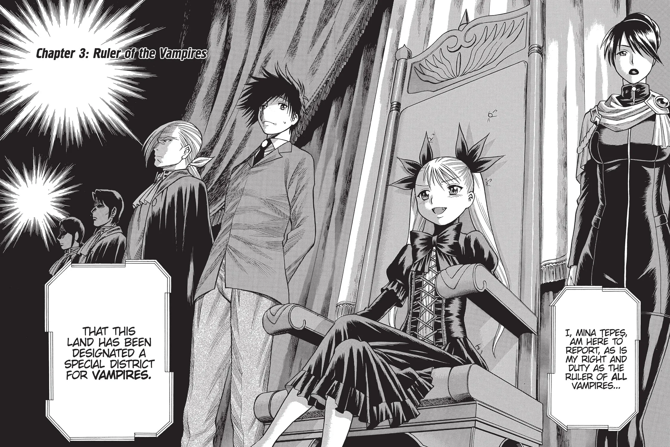 Read Dance in the Vampire Bund chapter 3 image 2 on Lezhin