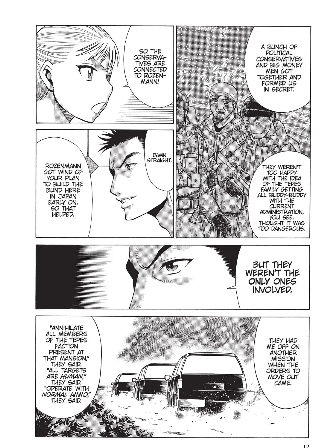 Read Dance in the Vampire Bund chapter 32 image 18 on Lezhin