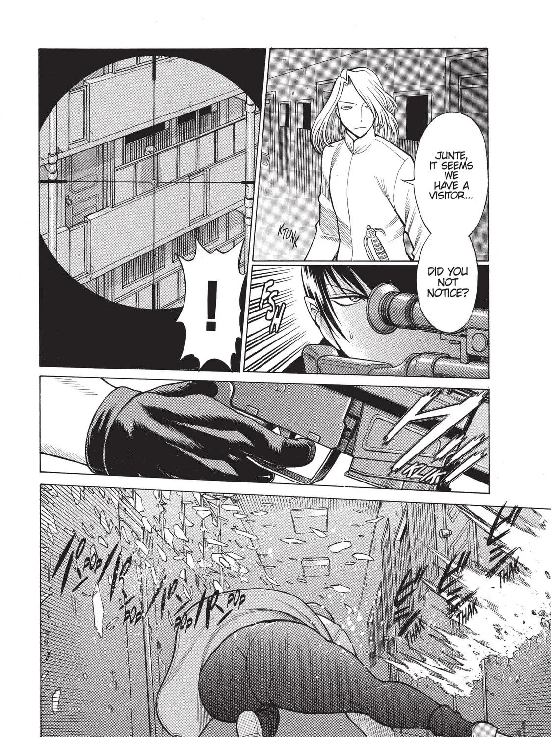 Read Dance in the Vampire Bund chapter 34 image 46 on Lezhin