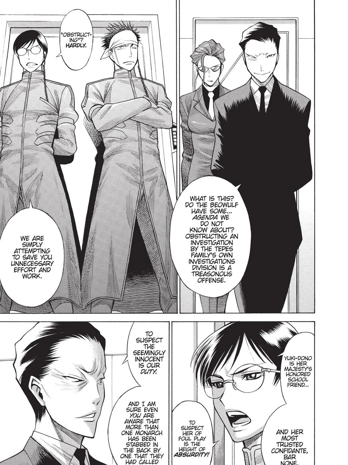 Read Dance in the Vampire Bund chapter 38 image 16 on Lezhin