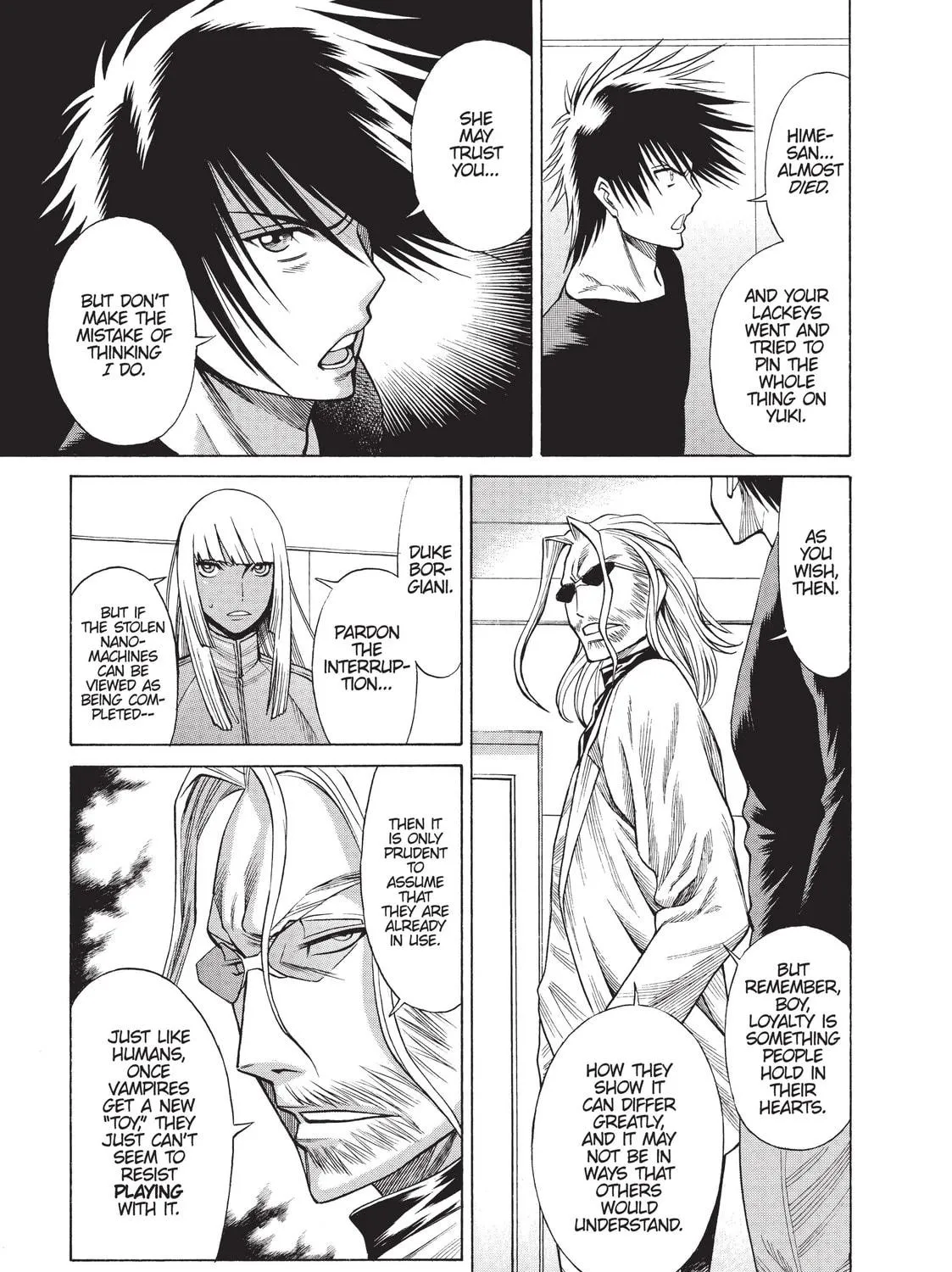 Read Dance in the Vampire Bund chapter 38 image 40 on Lezhin