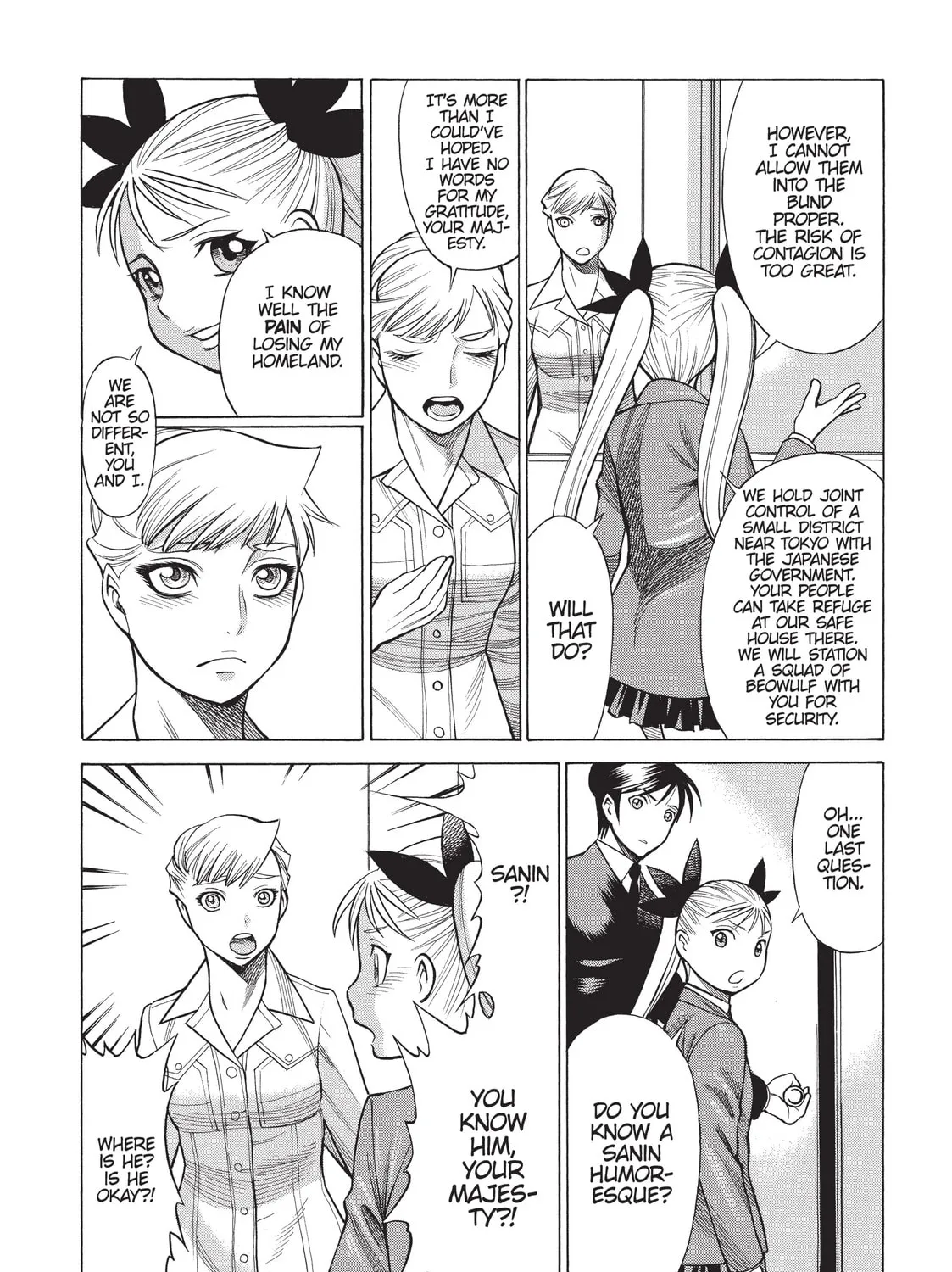 Read Dance in the Vampire Bund chapter 45 image 18 on Lezhin