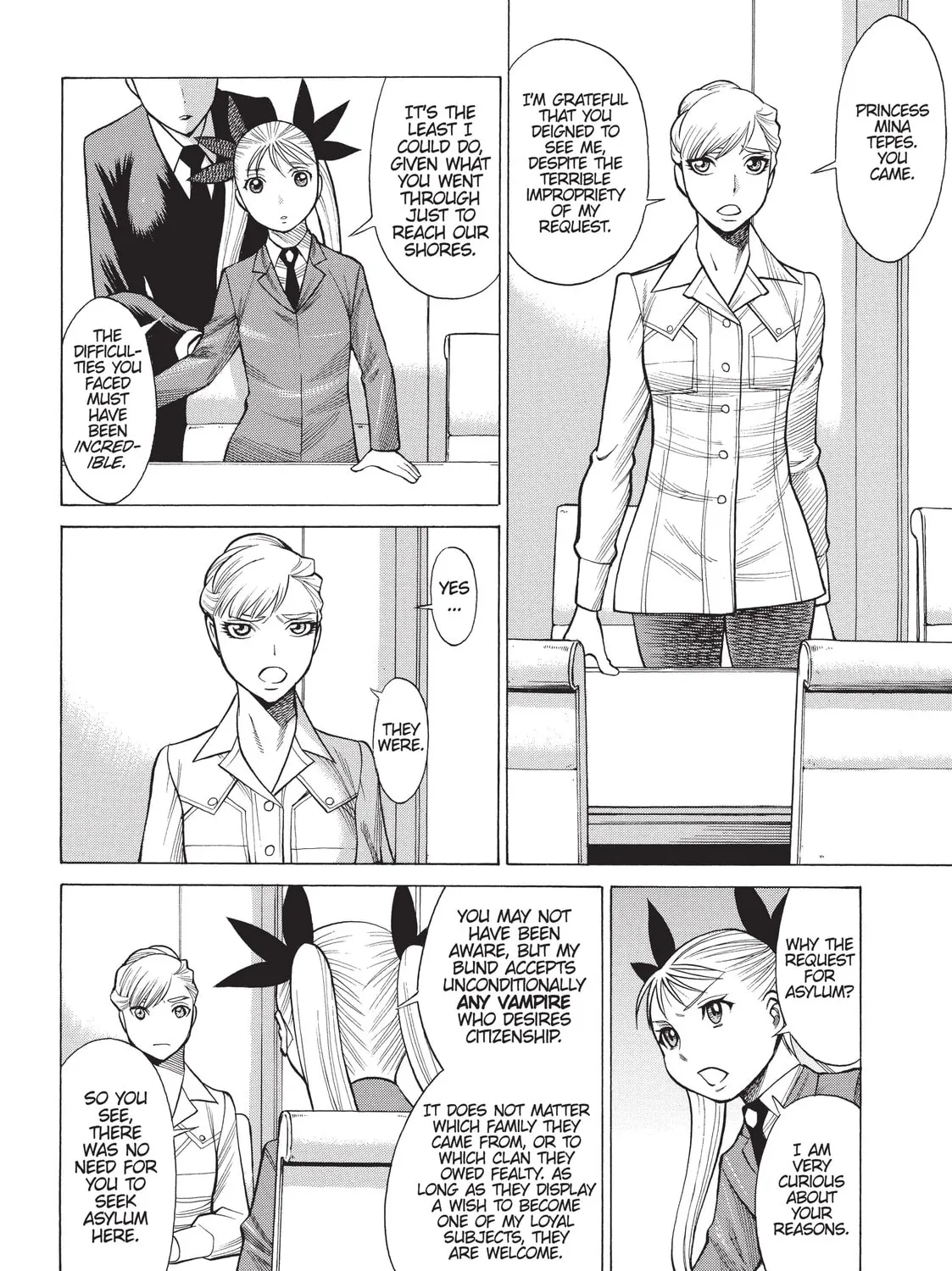 Read Dance in the Vampire Bund chapter 45 image 6 on Lezhin