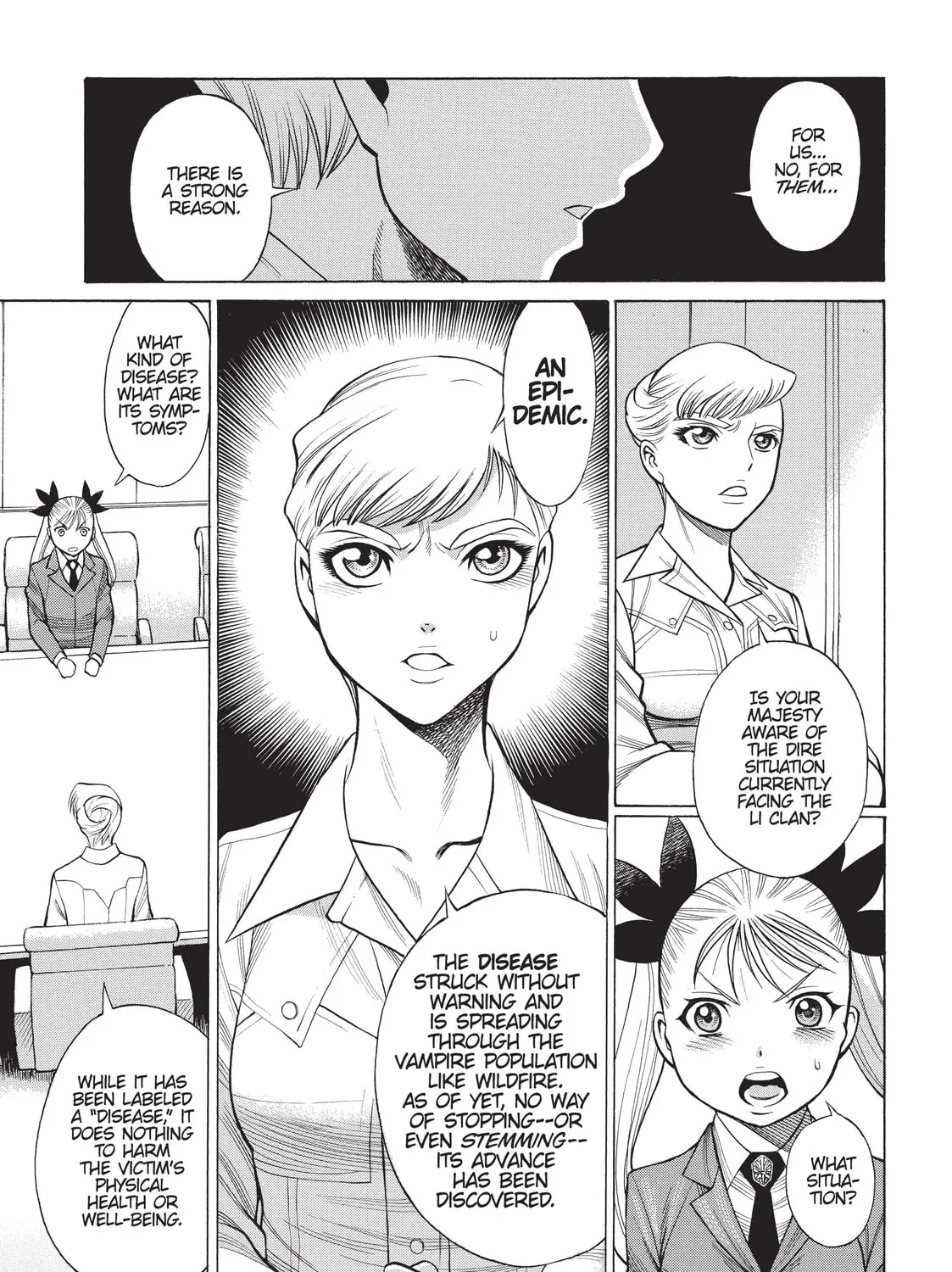Read Dance in the Vampire Bund chapter 45 image 8 on Lezhin